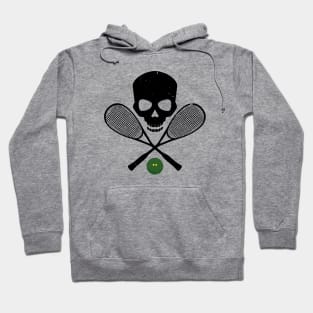 Squash Skull and Rackets Hoodie